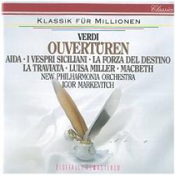 VERDI Ouvertüren - Vorspiele Фирменный CD 