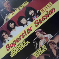 Johnny Paycheck  Alabama  Billie Jo Spears  George Jones SUPERSTAR SESSION Виниловая пластинка 