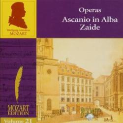 MOZART Operas Ascanio In Alba, Zaide Фирменный CD 