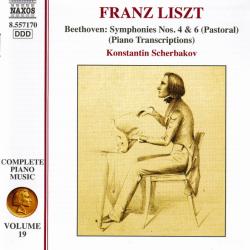 LISZT Complete Piano Music • Volume 19 - Symphonies Nos. 4 & 6 Pastoral (Piano Transcriptions) Фирменный CD 