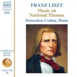 LISZT Liszt Complete Piano Music • 58 (Music On National Themes) Фирменный CD 