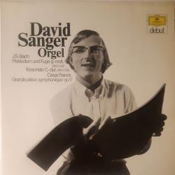 DAVID SANGER Orgel (Praeludium Und Fuge G-moll, BWV 542 / Triosonate C-dur, BWV 529 / Grande Pièce Symphonique Op.17 Виниловая пластинка 