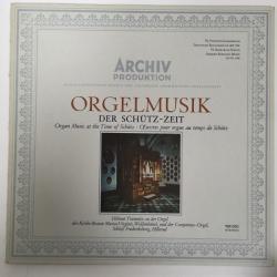 HELMUT TRAMNITZ Orgelmusik Der Schütz-Zeit • Organ Music At The Time Of Schütz • Œuvres Pour Orgue Au Temps De Schütz Виниловая пластинка 