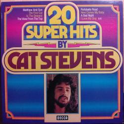 CAT STEVENS 20 SUPER HITS BY CAT STEVENS Виниловая пластинка 