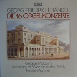 HANDEL Die 16 Orgelkonzerte LP-BOX 