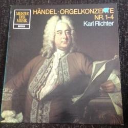 HANDEL Orgelkonzerte Nr. 1-4 Виниловая пластинка 