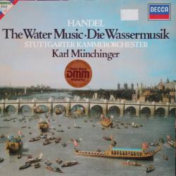 HANDEL The Water Music = Die Wassermusik Виниловая пластинка 