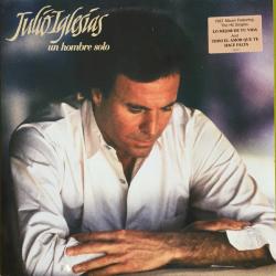 JULIO IGLESIAS UN HOMBRE SOLO Виниловая пластинка 