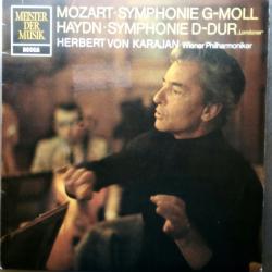 MOZART   HAYDN Mozart Symphonie Nr. 40 g-moll, KV 550 / Haydn Symphonie Nr. 104 D-dur "Londoner" Виниловая пластинка 