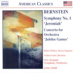 BERNSTEIN Symphony No. 1 ‘Jeremiah’ / Concerto For Orchestra ‘Jubilee Games’ Фирменный CD 