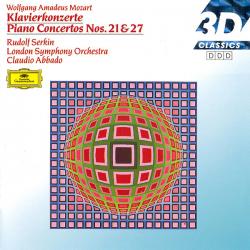 Mozart, Rudolf Serkin Klavierkonzerte - Piano Concertos Nos. 21 & 27 Фирменный CD 
