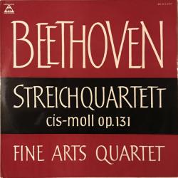 BEETHOVEN Streichquartett Cis-Moll Op.131 Виниловая пластинка 