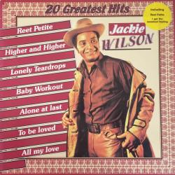 JACKIE WILSON 20 GREATEST HITS Виниловая пластинка 