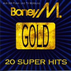 BONEY M Gold - 20 Super Hits Фирменный CD 