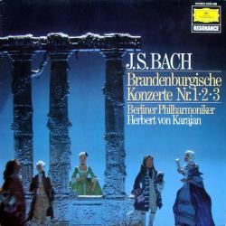 BACH Brandenburgische Konzerte Nr. 1‧2‧3 Виниловая пластинка 