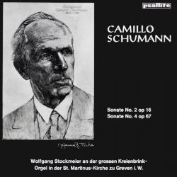 CAMILLO SCHUMANN Sonate No. 2 Op 16 / Sonate No. 4 Op 67 Виниловая пластинка 