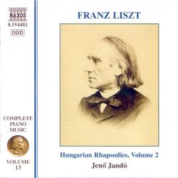 LISZT Hungarian Rhapsodies, Volume 2 Фирменный CD 
