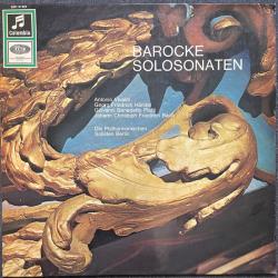 VIVALDI   HANDEL   PLATTI   BACH Barocke Solosonaten Виниловая пластинка 