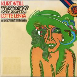 Kurt Weill - Lotte Lenya, Wilhelm Brückner-Rüggeberg Die Dreigroschenoper / The Threepenny Opera / L'Opéra De Quat'Sous Фирменный CD 