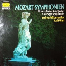 MOZART Mozart Symphonien Nr. 26-31 "Pariser Symphonie" & 38 "Prager Symphonie" Виниловая пластинка 