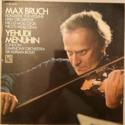 BRUCH Two Violin Concertos - No. 1 In G Minor / No. 2 In D Minor Виниловая пластинка 