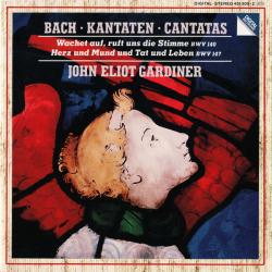 BACH Kantaten = Cantatas (Wachet Auf, Ruft Uns Die Stimme BWV 140 / Herz Und Mund Und Tat Und Leben BWV 147) Фирменный CD 