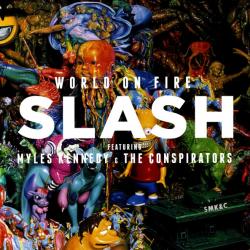 SLASH World On Fire Фирменный CD 