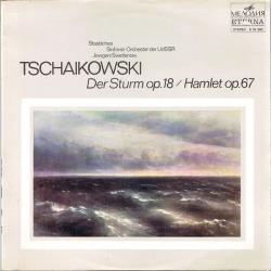 TSCHAIKOWSKI Der Sturm Op.18 / Hamlet Op.67 Виниловая пластинка 