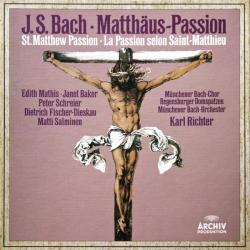 BACH Matthäus Passion = St. Matthew Passion = La Passion Selon Saint-Matthieu LP-BOX 