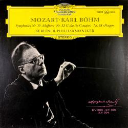 MOZART   KARL BOHM Symphonien Nr. 35 »Haffner« · Nr. 32 G-Dur (In G Major) · Nr. 38 »Prager« Виниловая пластинка 