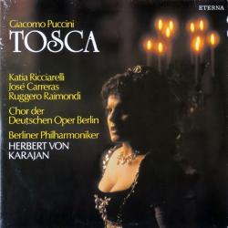 PUCCINI   JOSE CARRERAS   HERBERT VON KARAJAN TOSCA Виниловая пластинка 