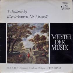TSCHAIKOWSKY   EMIL GILELS Klavierkonzert Nr. 1 B-moll Виниловая пластинка 