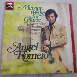 ANGEL ROMERO Meister Werke Für Gitarre Виниловая пластинка 