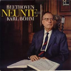 BEETHOVEN   KARL BOHM Neunte (Sinfonie Nr. 9 D-Moll Op. 125) Виниловая пластинка 