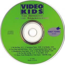 VIDEO KIDS THE INVASION OF THE SPACEPECKERS Фирменный CD 
