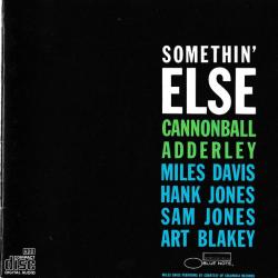 Julian 'Cannonball' Adderley Somethin' Else Фирменный CD 