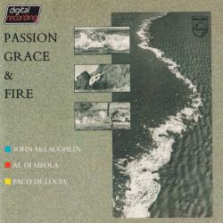 JOHN MCLAUGHLIN AL DI MEOLA PACO DE LUCIA PASSION, GRACE & FIRE Фирменный CD 