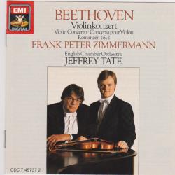 BEETHOVEN Violinkonzert • Romanzen 1&2 Фирменный CD 