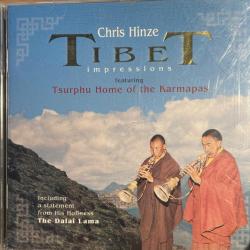 CHRIS HINZE Tibet Impressions Featuring Tsurphu Home Of The Karmapas Фирменный CD 
