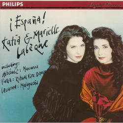 Katia & Marielle Labèque, Albéniz, Falla, Lecuona España! Фирменный CD 