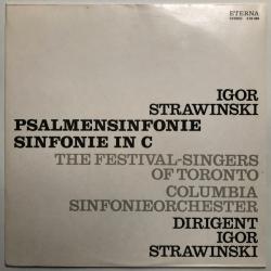 STRAWINSKI Psalmensinfonie / Sinfonie In C Виниловая пластинка 
