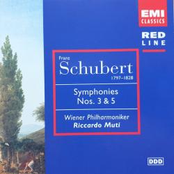 SCHUBERT Symphonies Nos. 3 & 5 Фирменный CD SCHUBERT Symphonies Nos. 3 & 5 Фирменный CD