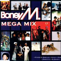 BONEY M Mega Mix Фирменный CD 