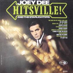 JOEY DEE AND THE STARLIGHTERS HITSVILLE! Виниловая пластинка 