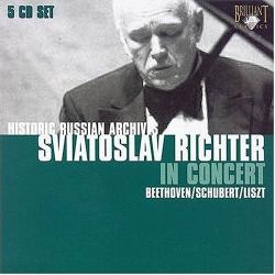 Sviatoslav Richter - Beethoven / Schubert / Liszt Sviatoslav Richter In Concert CD-Box 