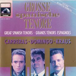 Carreras, Domingo, Kraus Grosse Spanische Tenöre Фирменный CD 