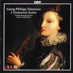 TELEMANN 3 Orchestral Suites Фирменный CD 