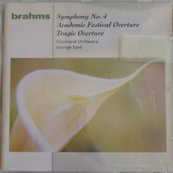 BRAHMS Symphony No. 4 - Academic Festival Overture - Tragic Overture Фирменный CD 