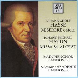 Hasse, Haydn Miserere - Missa Sti. Фирменный CD 