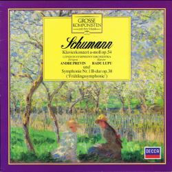 SCHUMANN   ANDRE PREVIN Klavierkonzert A-moll Op. 54 Und Symphonie Nr. 1 B-dur Op. 38 ('Frühlingssymphonie') Виниловая пластинка 